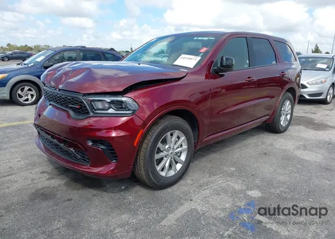2026 Dodge Durango Gt Rwd from USA, damaged, VIN 1C4RDHDG3TC215084
